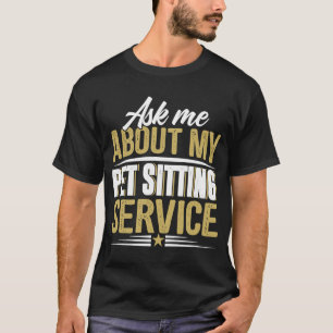 Camiseta Pergunte-Me Sobre O Meu Anúncio De Empresa De Sess