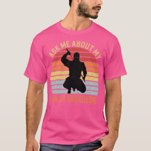 Camiseta Pergunte-Me Sobre O Meu Discurso Ninja 4