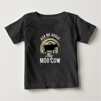 Camiseta Pergunte-Me Sobre O Meu    Fazendeiro De Vaca