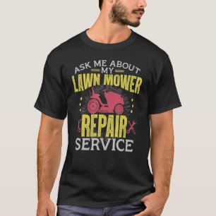 Camiseta Pergunte-Me Sobre O Meu Serviço De Reparo De Cabeç