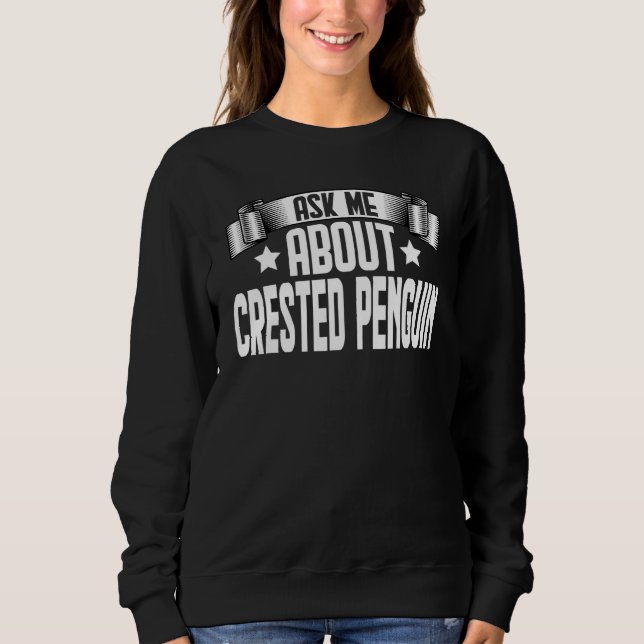 Camiseta Pergunte-Me Sobre O Pinguim Pingado Detido (Frente)