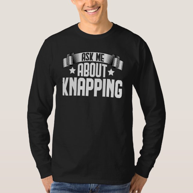 Camiseta Pergunte-Me Sobre O Sequestro Do Coletor De Ponta (Frente)