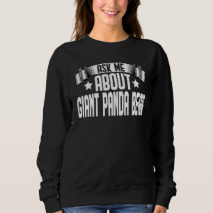 Camiseta Pergunte-Me Sobre Urso Gigante De Panda Urso Gigan