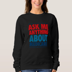Camiseta Pergunte-Me Sobre Vendas do Agente de Seguro Medic