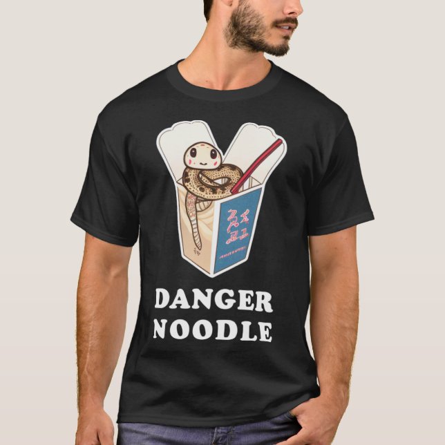 Camiseta Perigo, Cobra de Crianças Cobras Memória Ball Pyth (Frente)