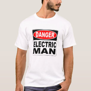 Camiseta Perigo do homem elétrico