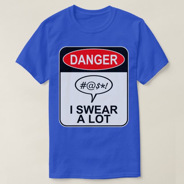 Camiseta Perigo Eu Juro Muito (Frente do Design)