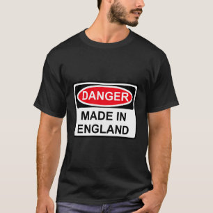 Camiseta Perigo Feito Na Inglaterra