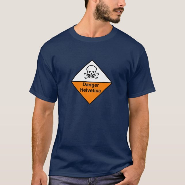 Camiseta Perigo Helvética (Frente)