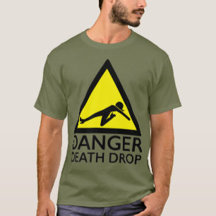 Camiseta Perigo Morte Cai Engraçada Rainha Arrasta