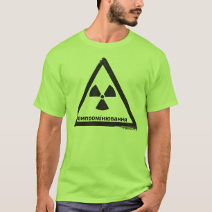 Camiseta Perigo radioativo (RUS)