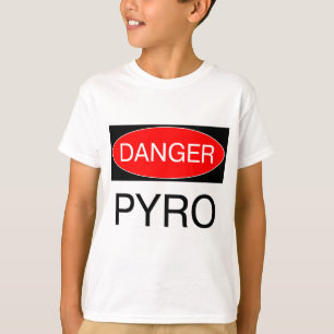 Camiseta Perigo - Saco De Tumg Pyro Funny Pyrotech