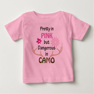 Camiseta Perigoso em Camo