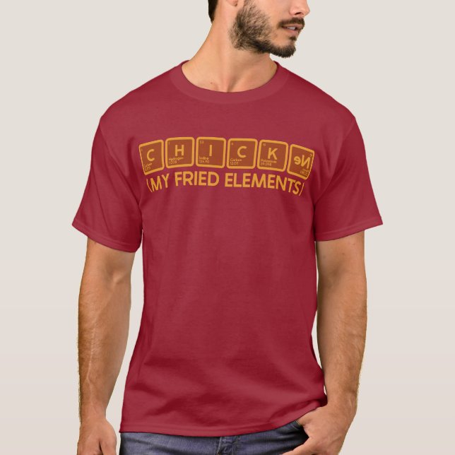 Camiseta Periodic Chicken (Frente)