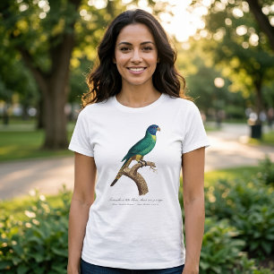 Camiseta Periquito-arco-íris jovem Trichoglossus moluccanus