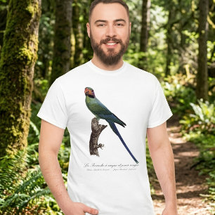 Camiseta Periquito-de-cauda-longa, Psittacula Longicauda