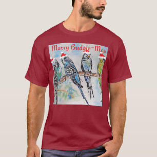 Camiseta Periquito Natal Feliz Periquito-mas