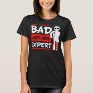 Camiseta Perito De Desembarques Mau Cortado Ossos Pernas Fe