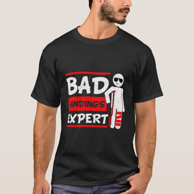 Camiseta Perito De Desembarques Mau Cortado Ossos Pernas Fe (Frente)