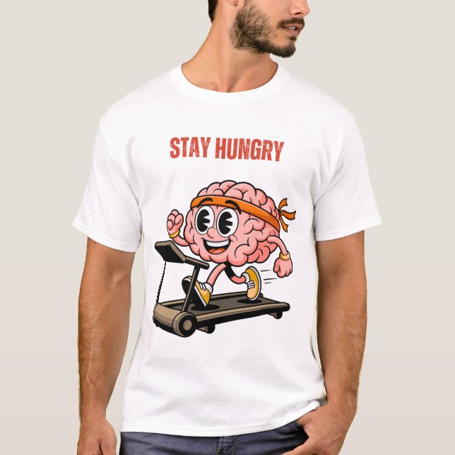 Camiseta Permaneça Faminto (Frente)