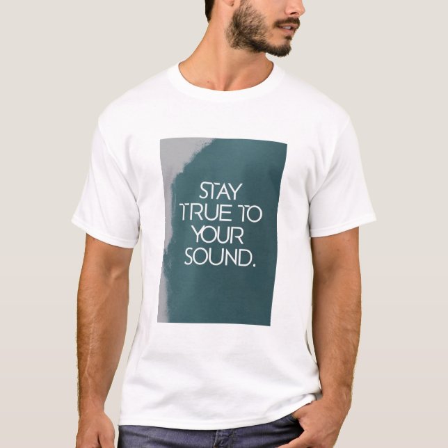 Camiseta Permaneça Fiel ao Seu Som (Frente)