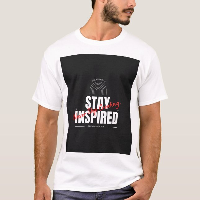 CAMISETA PERMANEÇA INSPIRADO (Frente)
