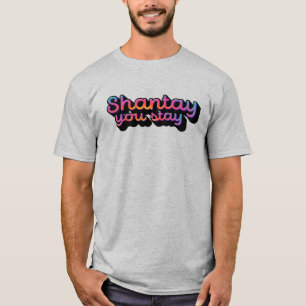 Camiseta Permaneçam aí