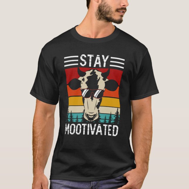 Camiseta Permanecer Motivado (Frente)