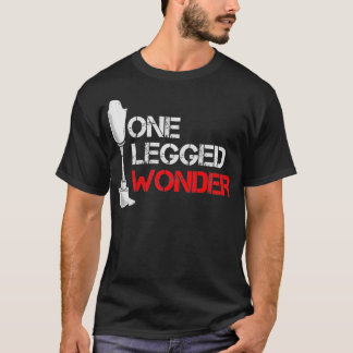 Camiseta Perna Engraçada Amputado Perna Única Maravilha Amp