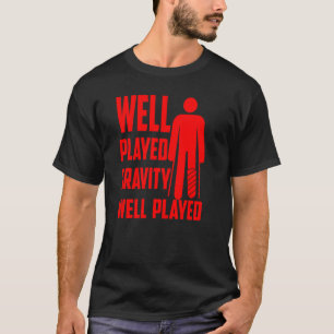 Camiseta Perna legal Quebrada Para Crianças Quebrada De Oss