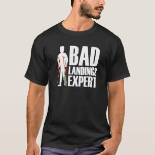 Camiseta Perna legal Quebrada Para Homens Mulheres Quebrada