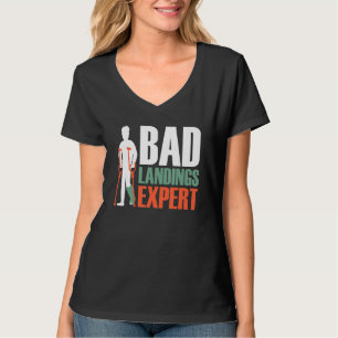 Camiseta Perna legal Quebrada Para Homens Mulheres Quebrada