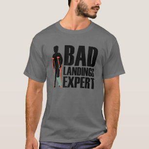 Camiseta Perna legal Quebrada Para Homens Mulheres Quebrada