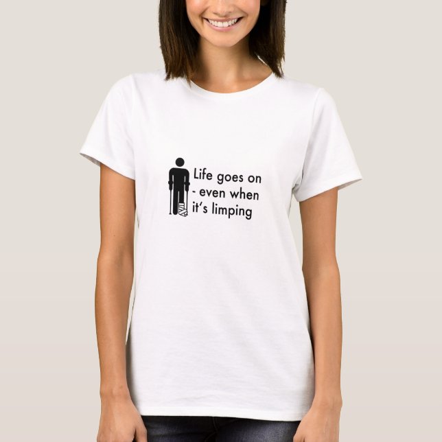 Camiseta perna quebrada (Frente)