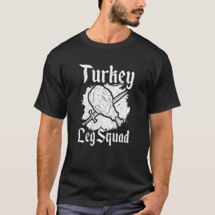Camiseta Perna Turca Esquadrão Medieval Cavaleiros Refeiçõe