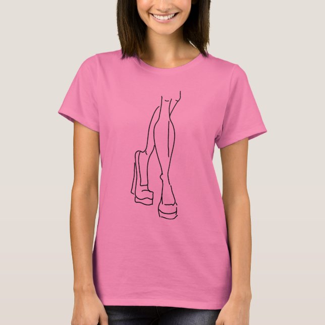 Camiseta pernas (Frente)