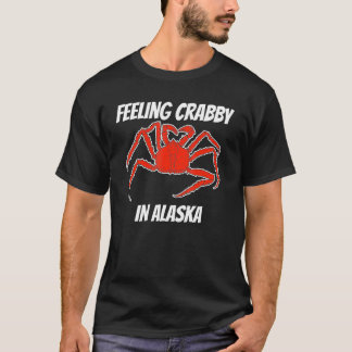 Camiseta Pernas de Caranguejo do Alasca Pesca de Caranguejo
