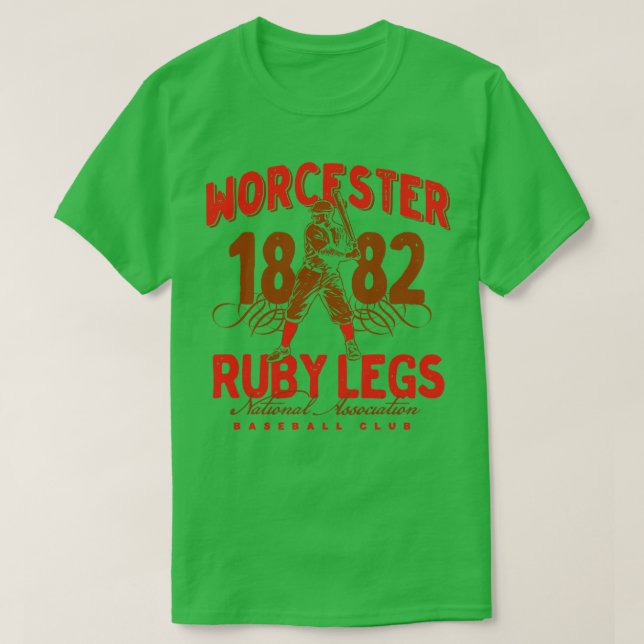 Camiseta Pernas de Ruby Worcester (Frente do Design)