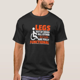 Camiseta Pernas Incorrigíveis Deficiência