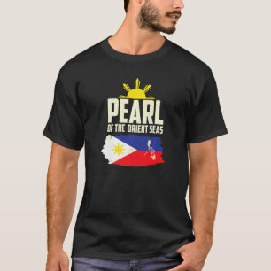 Camiseta Pérola dos Mares do Oriente Filipinas Origem Filip