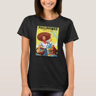 Camiseta Pérola Filipinas do Viagem de Vacinação Orienta So