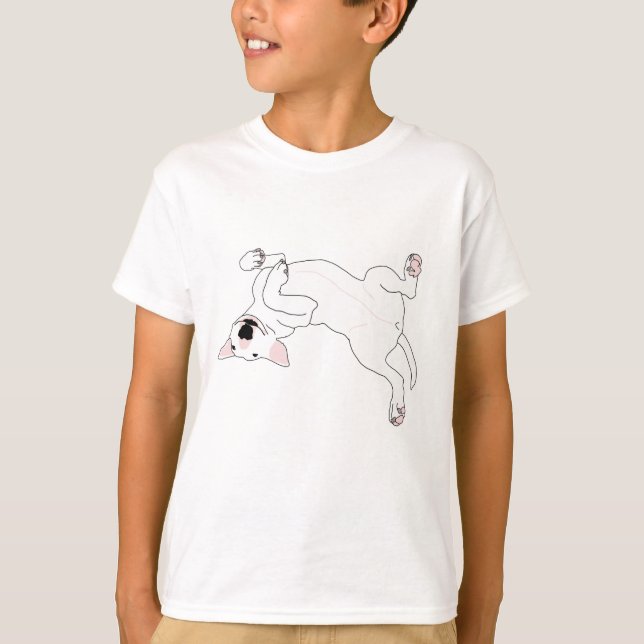 Camiseta Pérola O Touro Terrier (Frente)