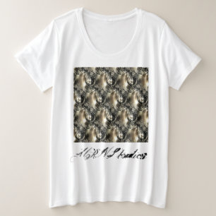 Camiseta Pérolas Douradas