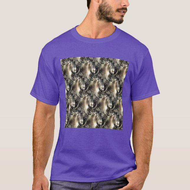 Camiseta Pérolas Douradas (Frente)