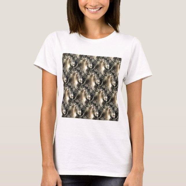 Camiseta Pérolas Douradas (Frente)