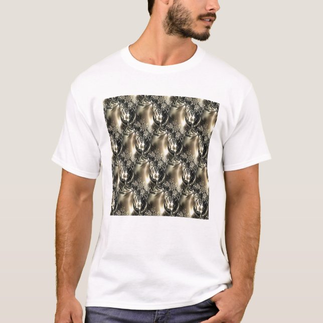 Camiseta Pérolas Douradas (Frente)