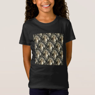 Camiseta Pérolas Douradas