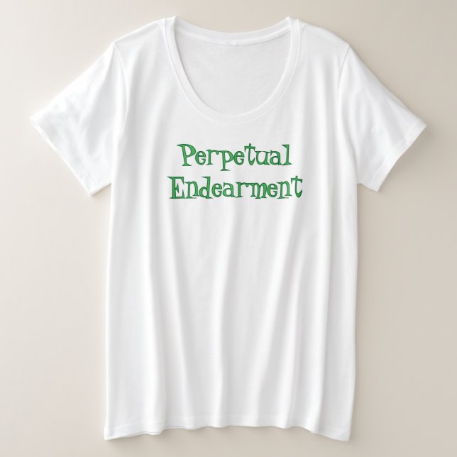 Camiseta Perpetual Endearment (Frente do Design)
