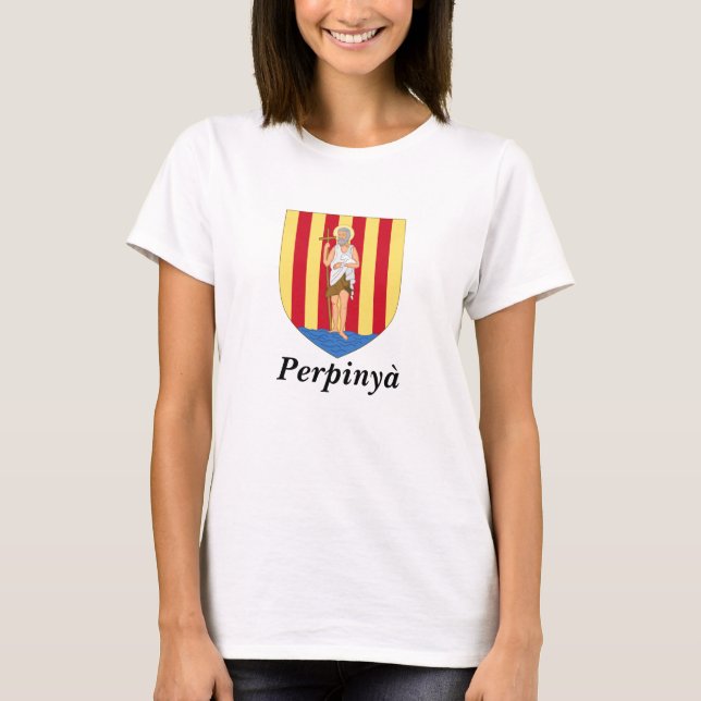 Camiseta Perpignan Casaco das Armas (Frente)