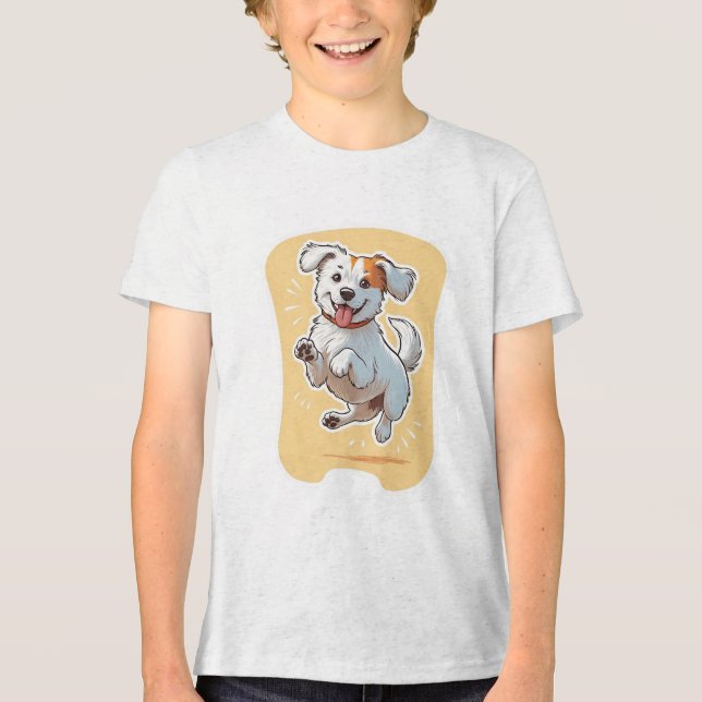 Camiseta Perro Feliz (Frente)